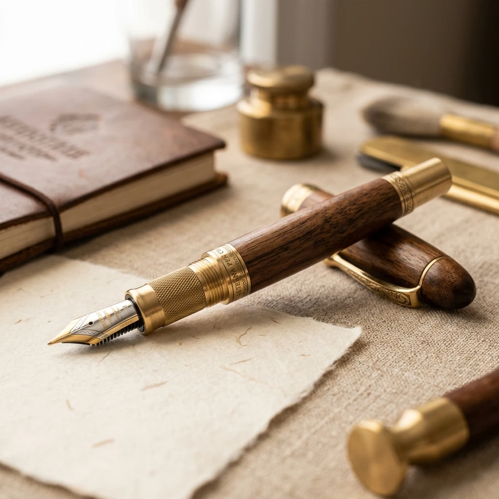 Bethlehem Olivewood Fountain Pen